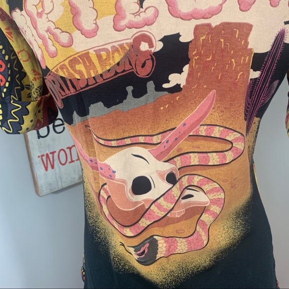 Custo Barcelona Spain Arizona snake short sleeve - Picture 12 of 15